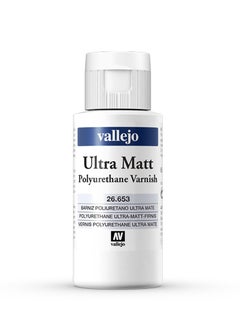Vallejo 26.653 VALLEJO AUXILIARIES ULTRA MATT POLYURETHANE VARNISH 60ml 