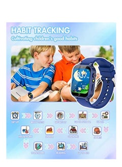 Generic Smart Watch for 4-12 Year-old Kids, Comes with Video, Camera, Music Player Functions and 26 Games (Blue)  - Image 2