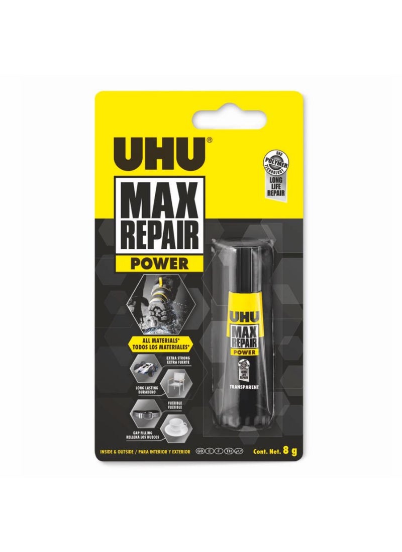UHU - UHU Max Repair Extreme Adhesive Tube 8g - Image 1
