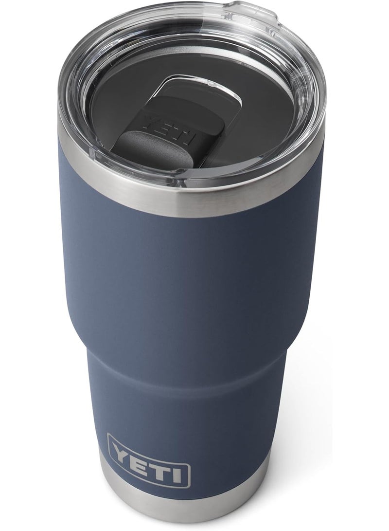 YETI كوب ييتي رامبلر 30 أونصة من الفولاذ المقاوم للصدأ مع غطاء مغناطيسي مغلق - Image 4