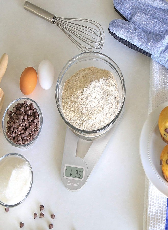 إسكالي ميزان مطبخ صغير الحجم إسكالي F115، وزن 5 كجم/11 رطل، مصنوع من الفولاذ المقاوم للصدأ - Image 5