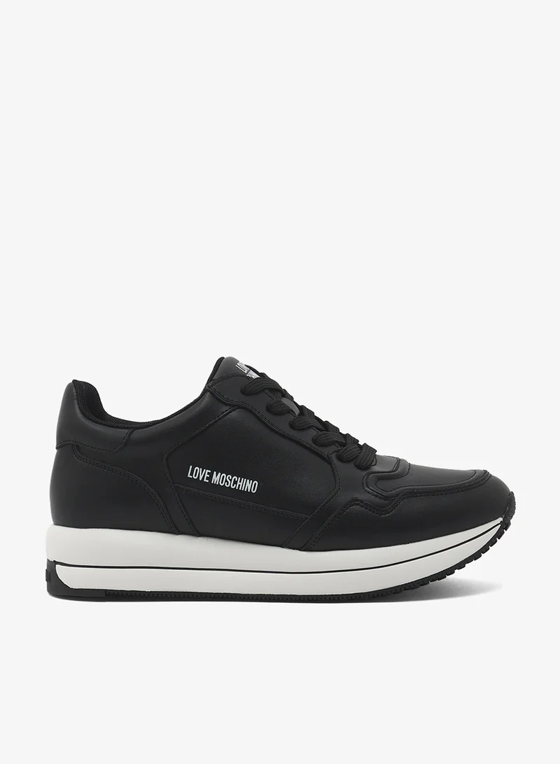 لوف موسكينو Logo Low Top Sneakers