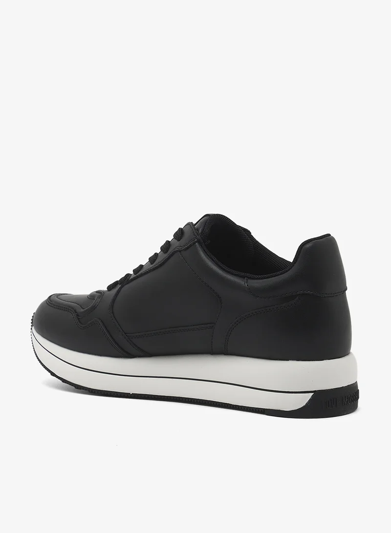 لوف موسكينو Logo Low Top Sneakers