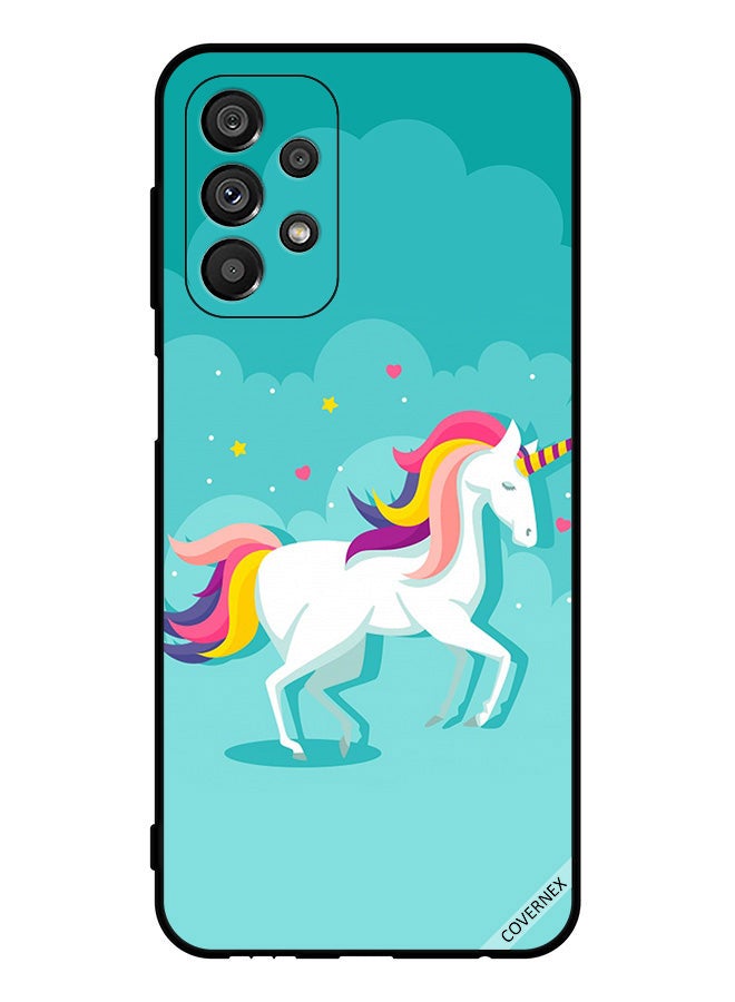 Covernex Protective Case Cover For Samsung Galaxy A23 5G Unicorn Walking - Image 1