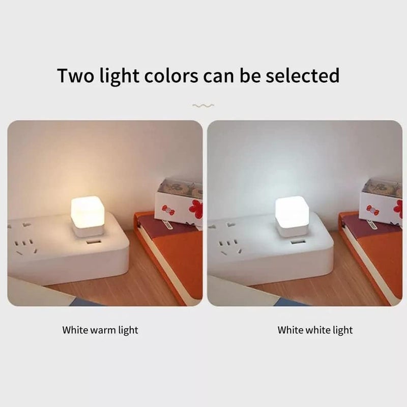 Revwd - Mini USB LED Light, Flexible USB Ambient Light, Mini LED Light, Portable Car Bulb for Bedroom, Bathroom & Kitchen Use | Plug in Night Light Bulb (Warm White) Set of -3 - Image 4