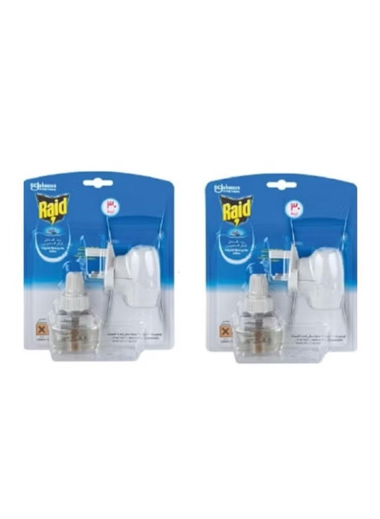RAID 2 x 21.90ml Mosquito Repellent Liquid with Device - Image 2