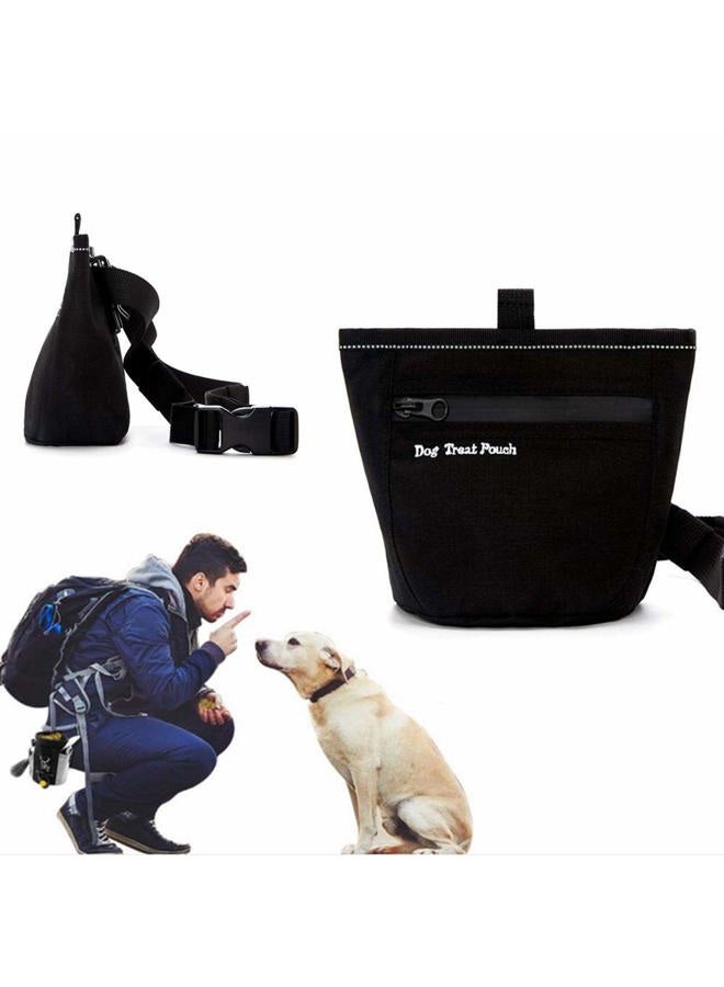 Biendo N-brand Dog Treat Pouch for Training Doggie Puppy Treat Snack Bags Reward Pouch Bait Bag Dog Treat Carrier Holder with Clip Waist Belt Magnetic Opening - Image 1