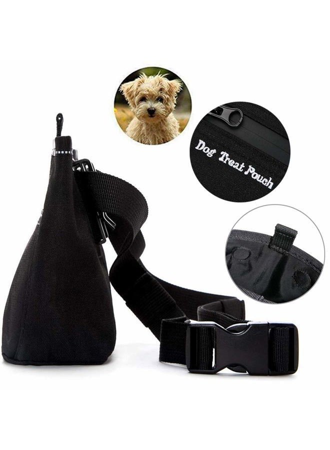 Biendo N-brand Dog Treat Pouch for Training Doggie Puppy Treat Snack Bags Reward Pouch Bait Bag Dog Treat Carrier Holder with Clip Waist Belt Magnetic Opening - Image 3