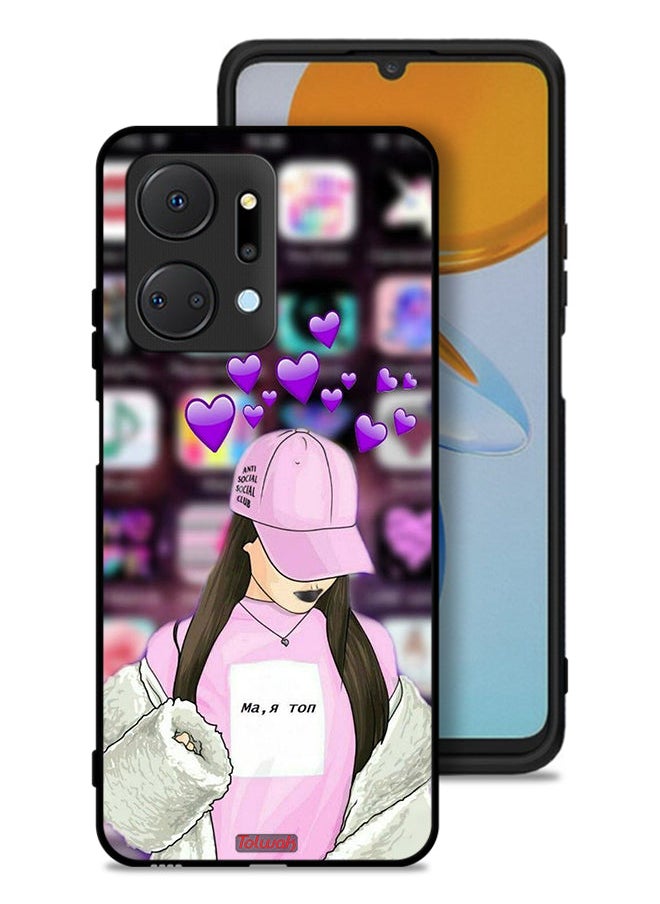 Tolwak Honor X7a Protective Case Cover Anti Social Club  - Image 1