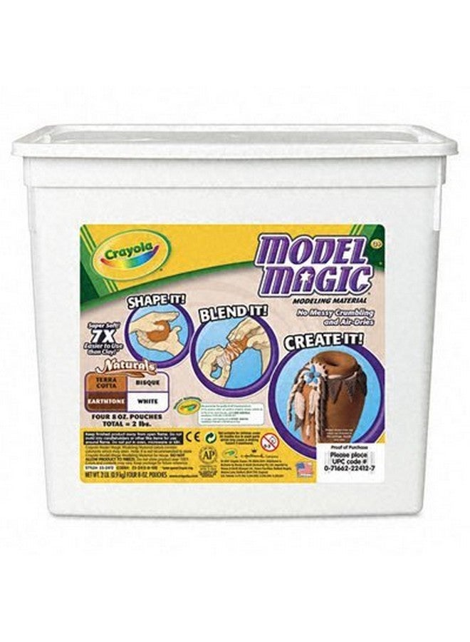 Crayola Model Magic Modeling Compound 2Lb Bucket Natural - Image 3