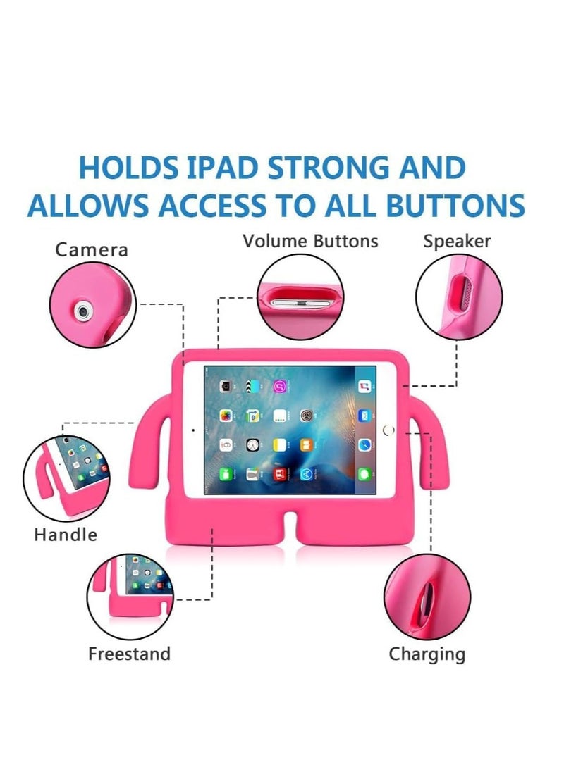 ELTRAZONE - Speck Case And Cover Compatible With IPAD MINI-6 Shock Absorption, Precise Fit, Soft and Grippy, Scratch Resistance, Easy to Clean, All-Around Protection - Dark Pink - Image 1