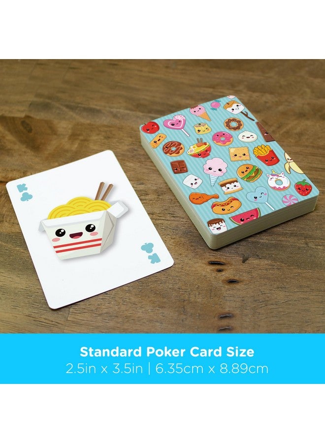 AQUARIUS Kawaii Foods Playing Cards - Kawaii Foods Themed Deck of Cards for Your Favorite Card Games - Officially Licensed Kawaii Foods Merchandise & Collectibles - Image 5