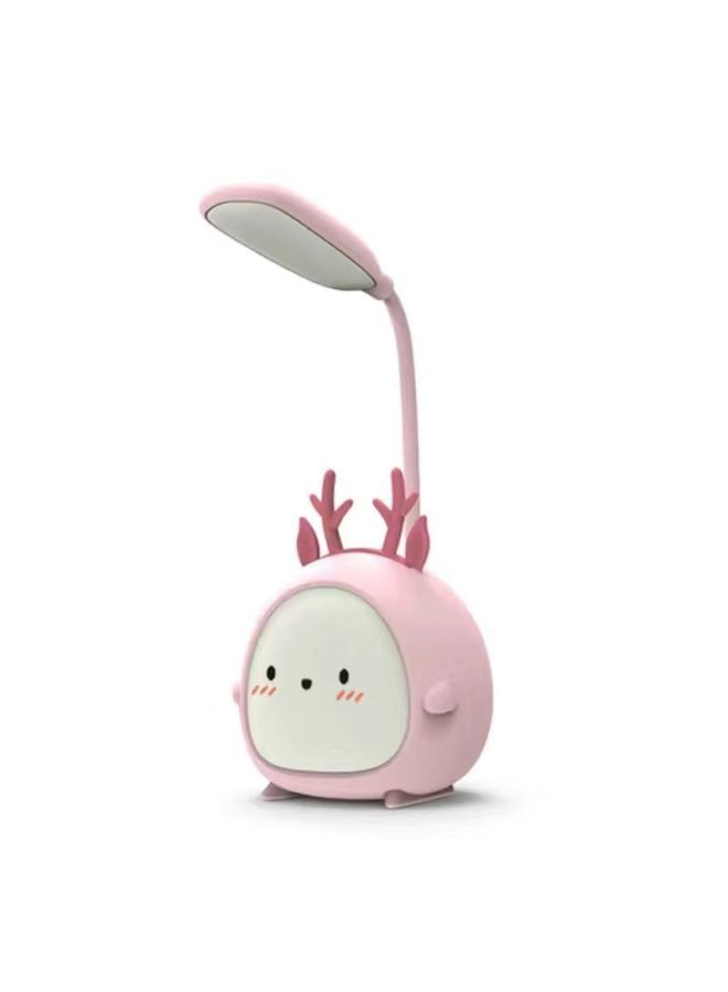 Led Small Desk Lamp Eye Protection Desk Plug-in Dual-purpose Bedroom Ins Student Dormitory Study Special Bedside Lamp Night Light
