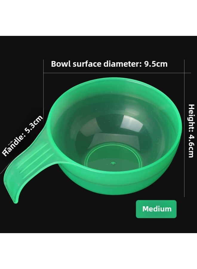 Mask Bowl With Handle Film Bowl Thickened Makeup Bowl Beauty Salon Tools DIY Mask Bowl Mask Tools-Color:Medium Bowl  - Image 5