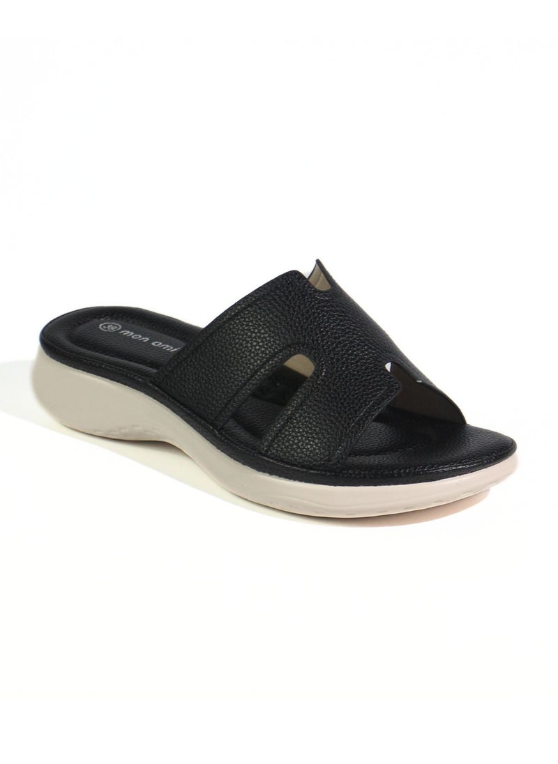 Mon Ami Monami Women's Slide Sandals - Super Comfy & Cushioned Slides for Women, Lightweight Soft Comfort Sandals with Arch Support, Stylish Casual Slides  - Image 4