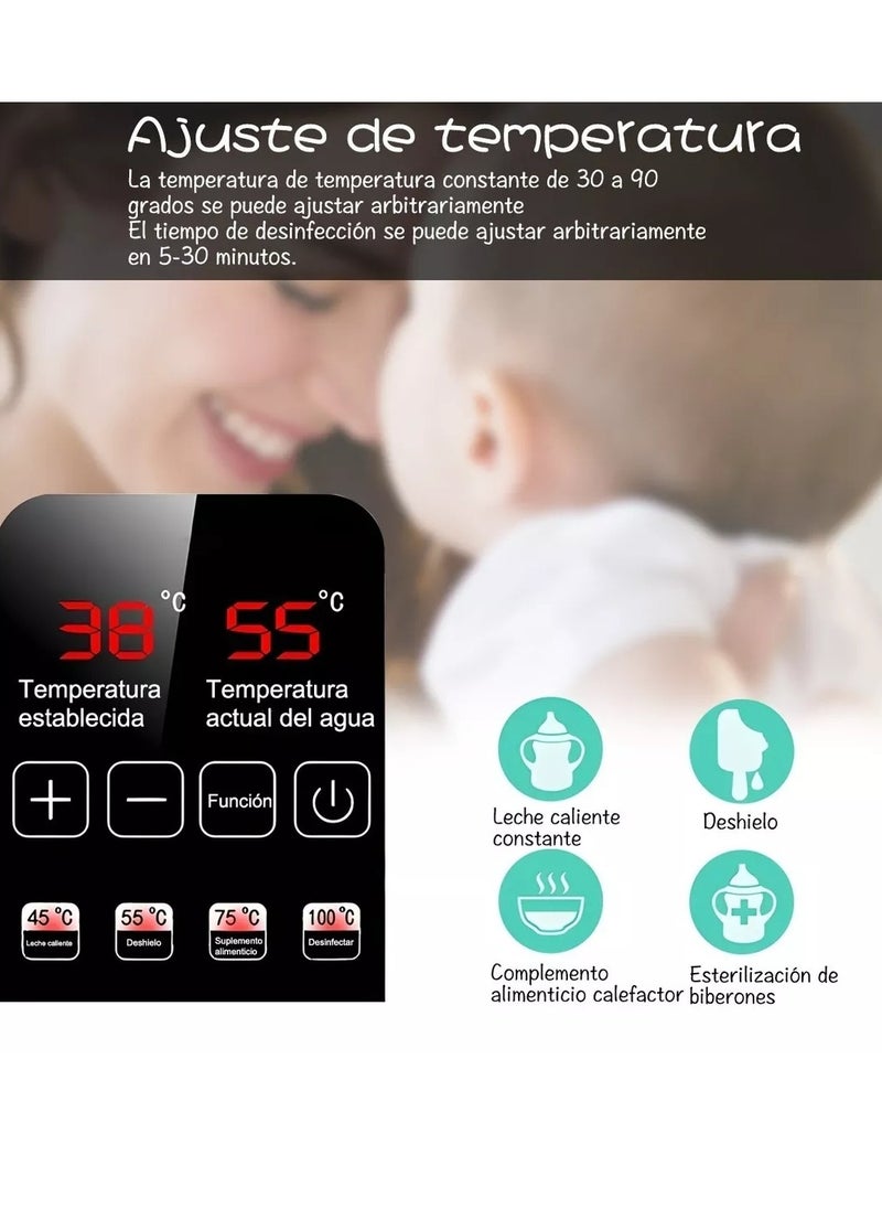 Baby Bottle Sterilizer Warmer With Screen+accessory