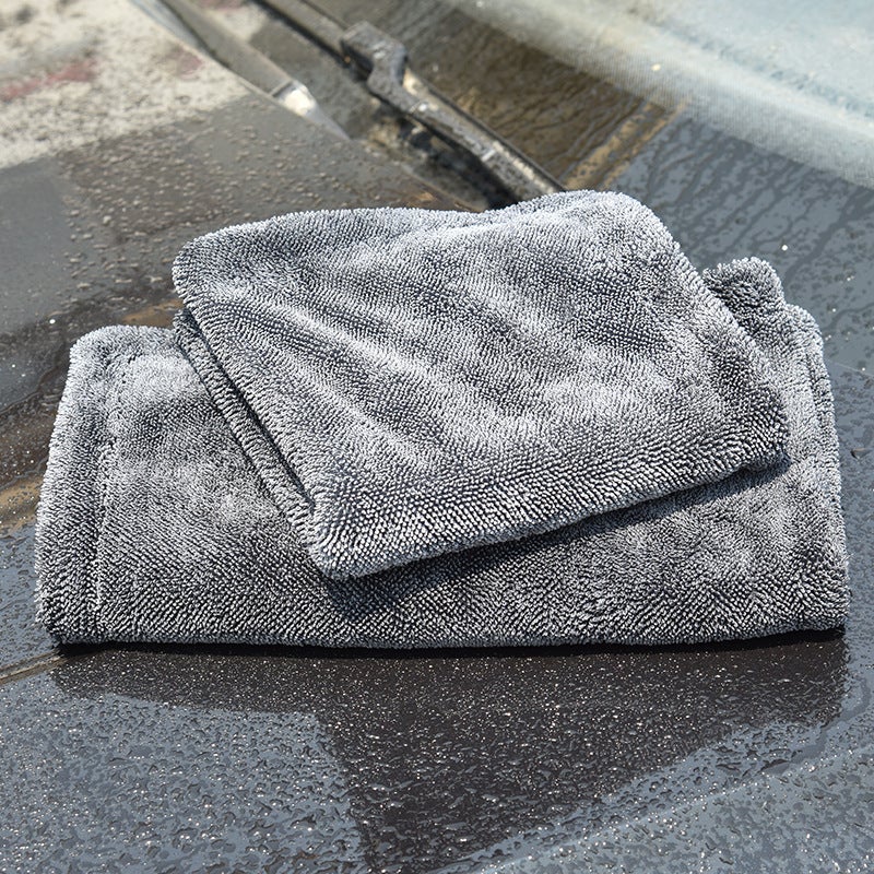 Double-Sided Double-Layered Braided Car Wipes, Thickened Water-Absorbent Car Wipes, Car Interior Car Wash Towels - Image 3