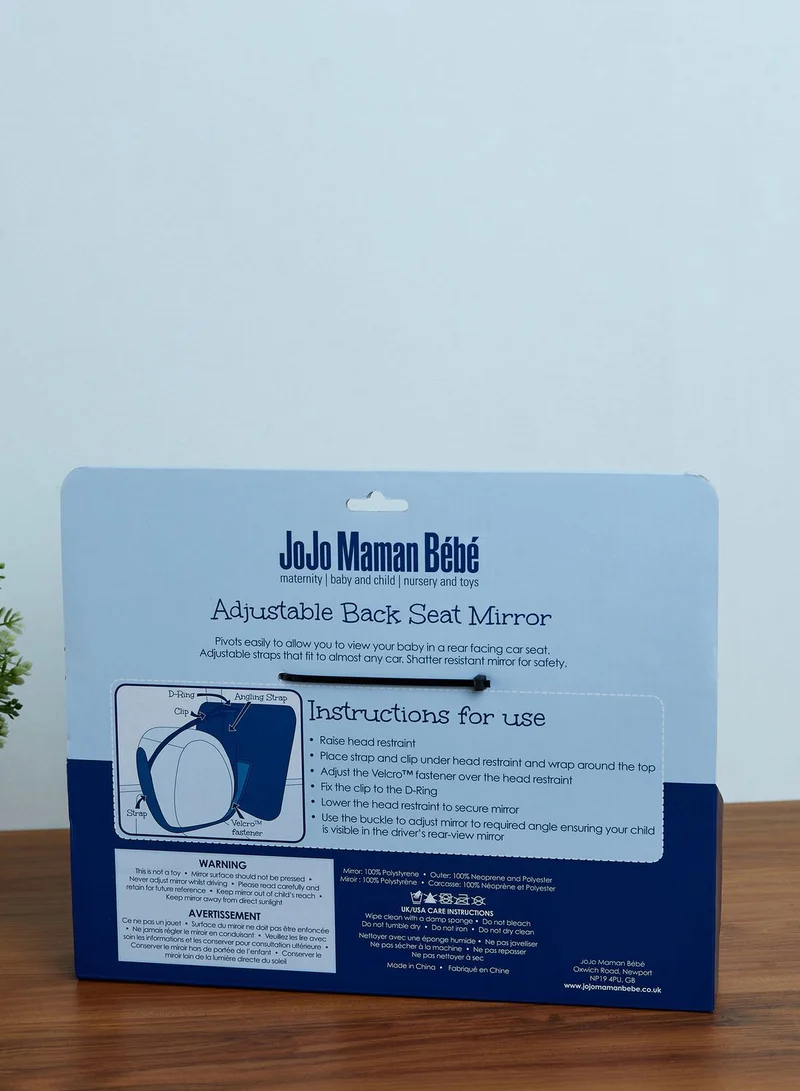 JoJo Maman Bebe Car Mirror For Rear Facing Seats