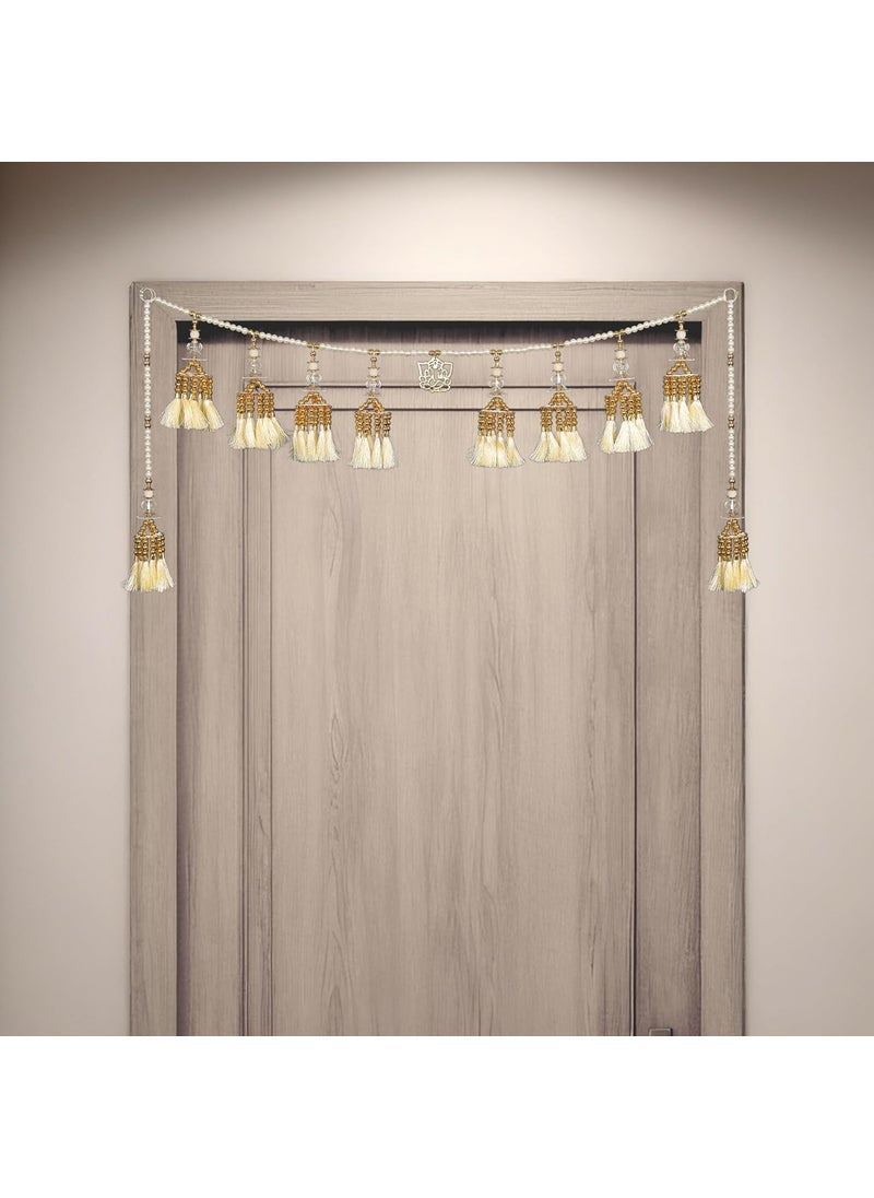 MAGIC PLUS MAGIC PLUS Torans for Entrance Door Traditional Hanging Toran for Main Door Decor Auspicious Festive Toran for Pooja Room Stylish Door Hanging for Home Office Weddings and Religious Ceremonies  - Image 1