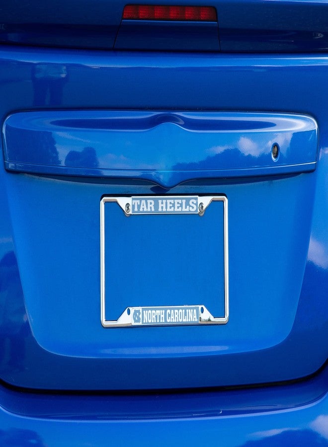 Desert Cactus University of North Carolina Chapel Hill Car Accessories Metal License Plate Frame and Tag Holder for Front or Rear of Car (Mascot) - Image 3