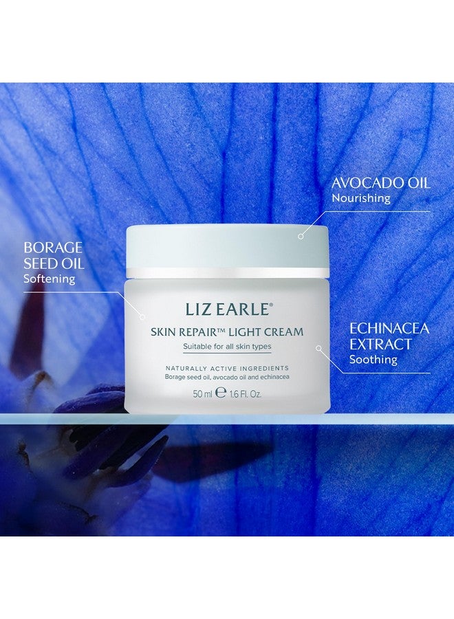 Liz Earle Skin Repair Light Face Cream - Hydration-Boosting Face Moisturizer with a Silky, Lightweight Texture - Balances & Hydrates Skin for a Healthy, Radiant Glow (50 ml) - Image 2