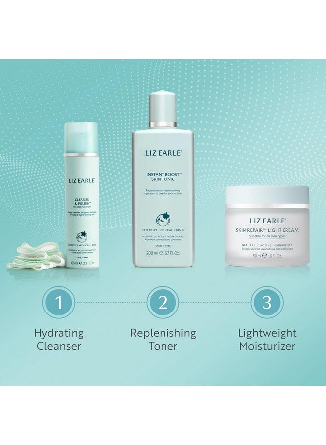 Liz Earle Skin Repair Light Face Cream - Hydration-Boosting Face Moisturizer with a Silky, Lightweight Texture - Balances & Hydrates Skin for a Healthy, Radiant Glow (50 ml) - Image 5