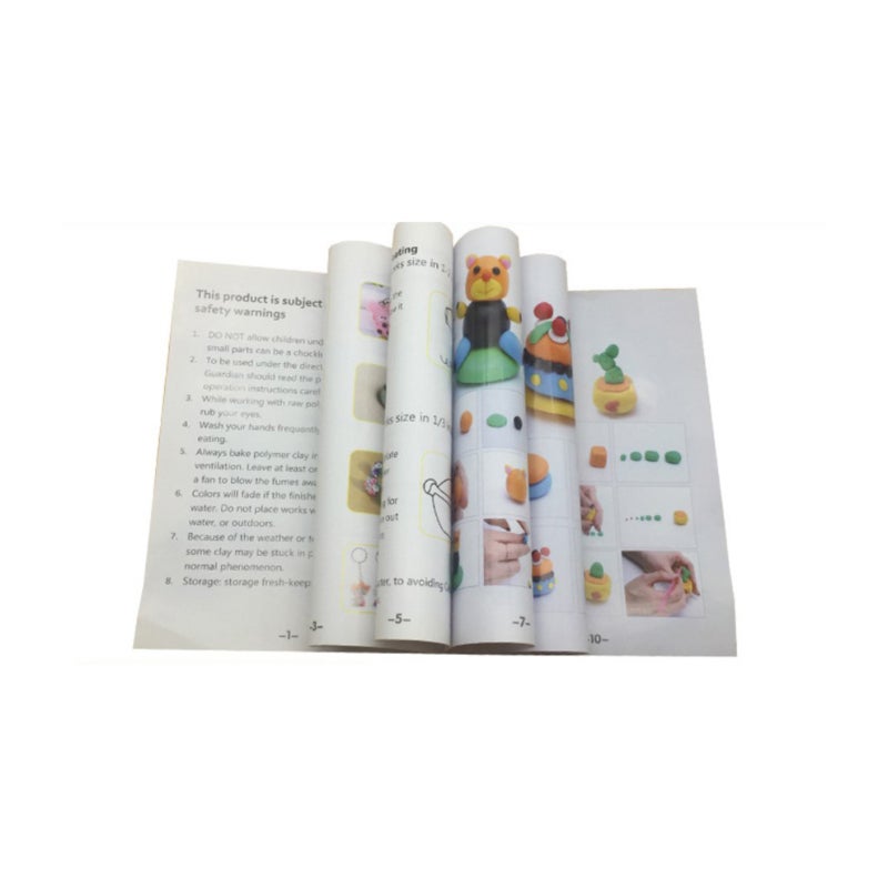 Polymer Clay Kit: 24 Multicolor, Safe Soft Material, Smooth Non-Stick, Easy To Shape - Versatile Craft Supply for Beginner Artists, DIY Gifts, Home Decor & Jewelry Making - Image 4