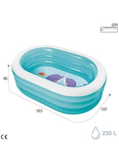 INTEX Intex Oval Whale Fun Pool  - Image 4