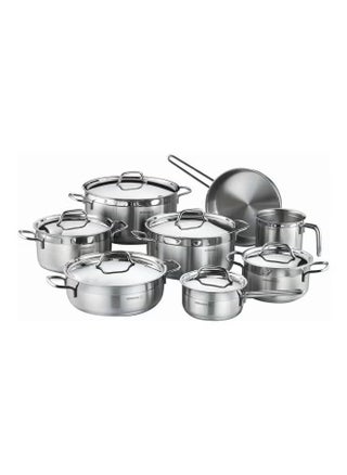 14-Piece Casting From High Quality Stainless Steel Fixed Non-Slip Handles Cookware Set Includes - pzsku/ZA31415AC3846A61FF290Z/45/1749578947/8f952531-cc3a-44a2-a922-f815e43e9d9a