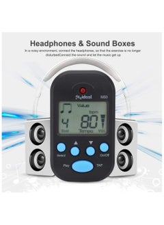 Meideal Mini Electronic Metronome Tempo Metronome Beat Tap Metronome for Piano,Violin,Guitar,Drum and Musical Instruments  - Image 4