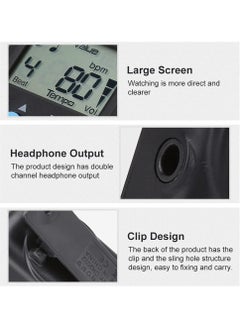 Meideal Mini Electronic Metronome Tempo Metronome Beat Tap Metronome for Piano,Violin,Guitar,Drum and Musical Instruments  - Image 5