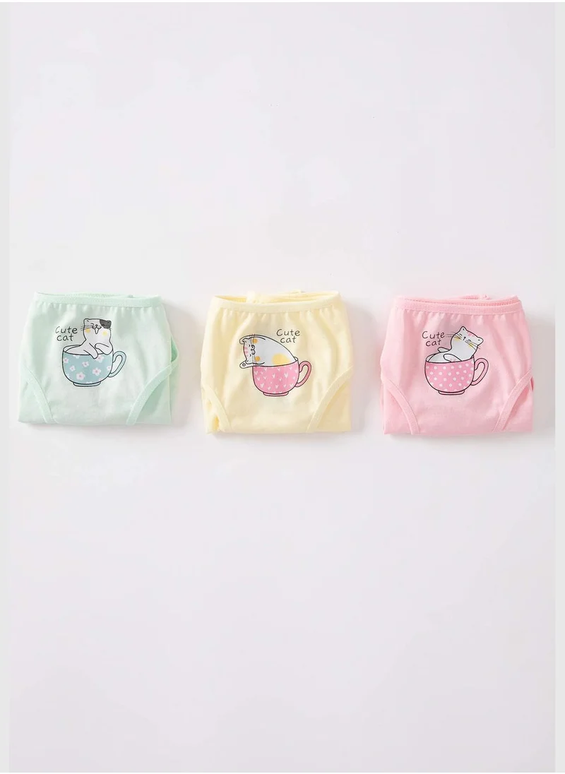 DeFacto 3 Pack Girl Slip