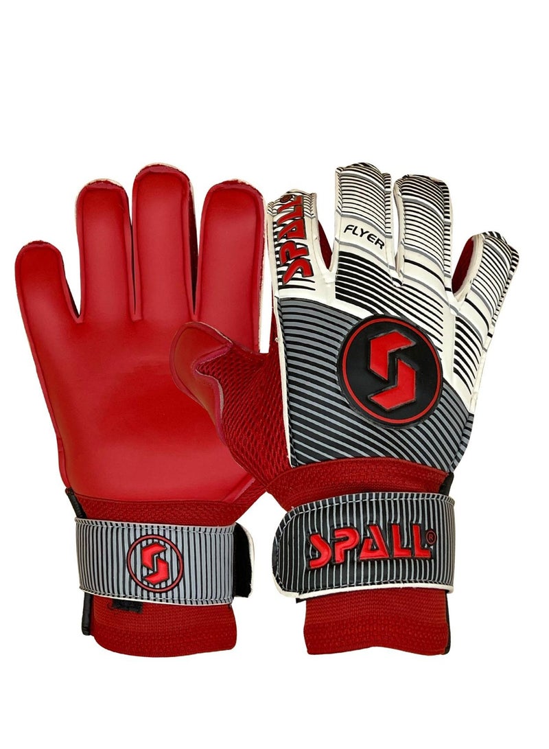 Spall Goalkeeper Gloves With Strong Grip Palms To Give Hand Finger Protection To Prevent Injuries For Football Soccer Goalie Training Gloves - Image 1