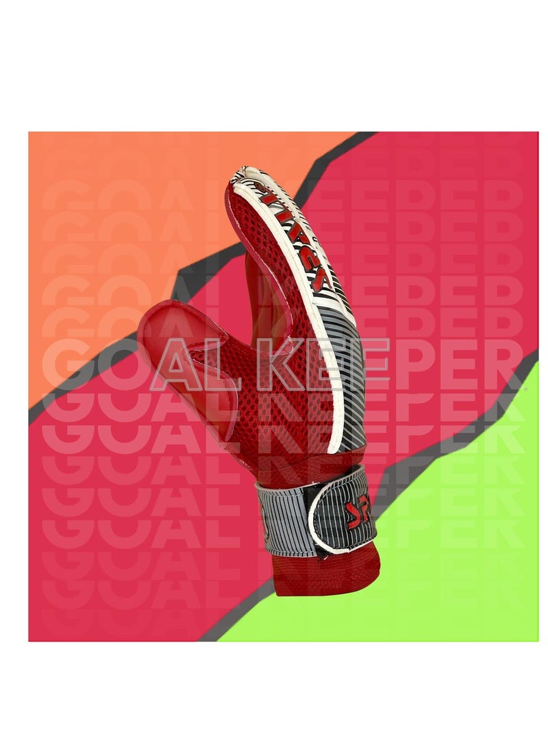 Spall Goalkeeper Gloves With Strong Grip Palms To Give Hand Finger Protection To Prevent Injuries For Football Soccer Goalie Training Gloves - Image 4