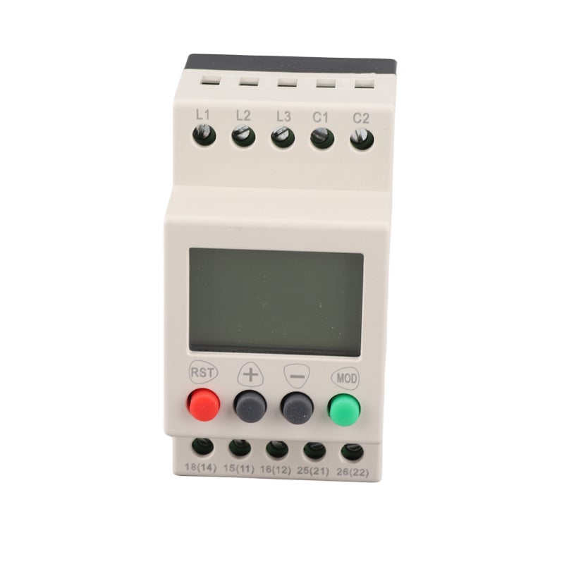 JVR800‑2 Under Over Voltage Protector 3 Phase Voltage Monitoring Sequence Protection Relay - Image 2