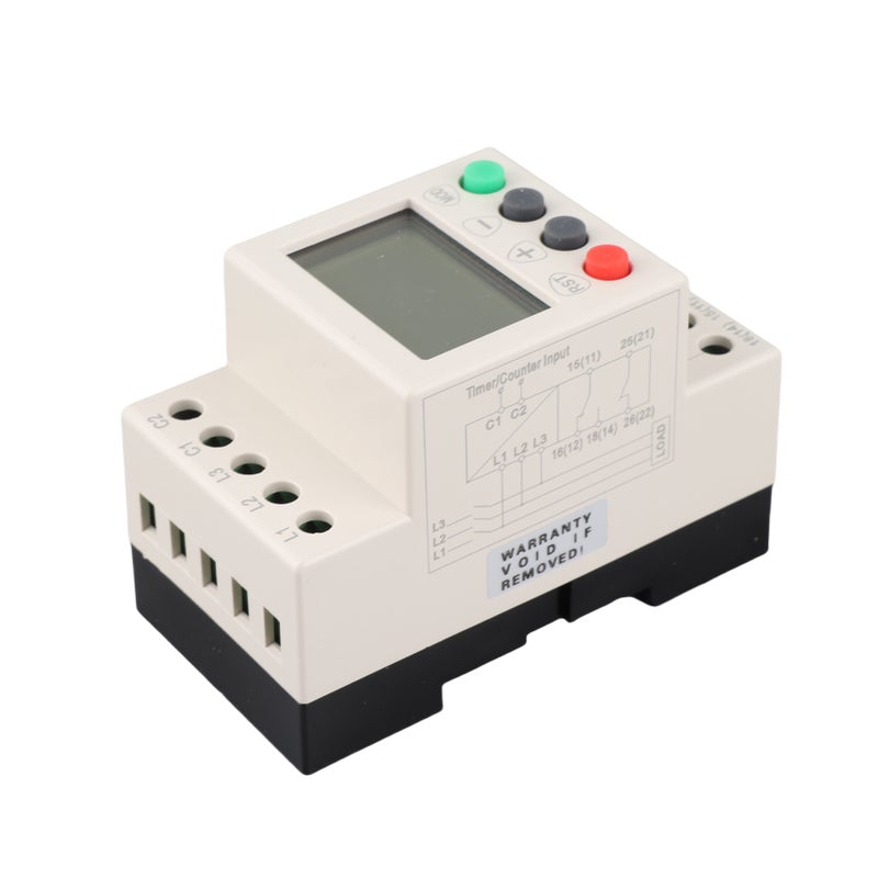 JVR800‑2 Under Over Voltage Protector 3 Phase Voltage Monitoring Sequence Protection Relay - Image 5
