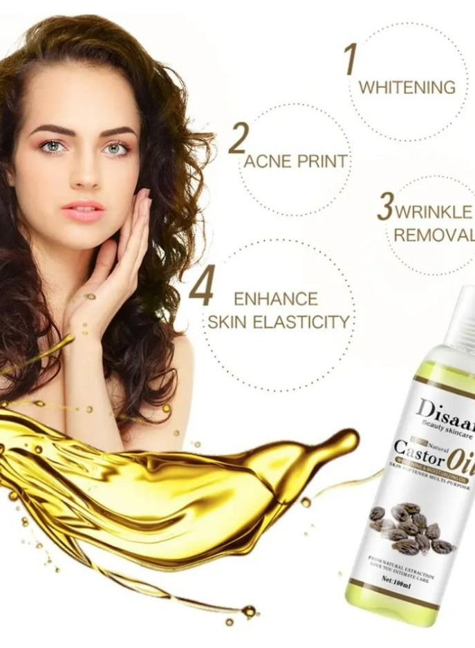 Disaar Castor Oil 2*100ml 2 pcs - Image 3