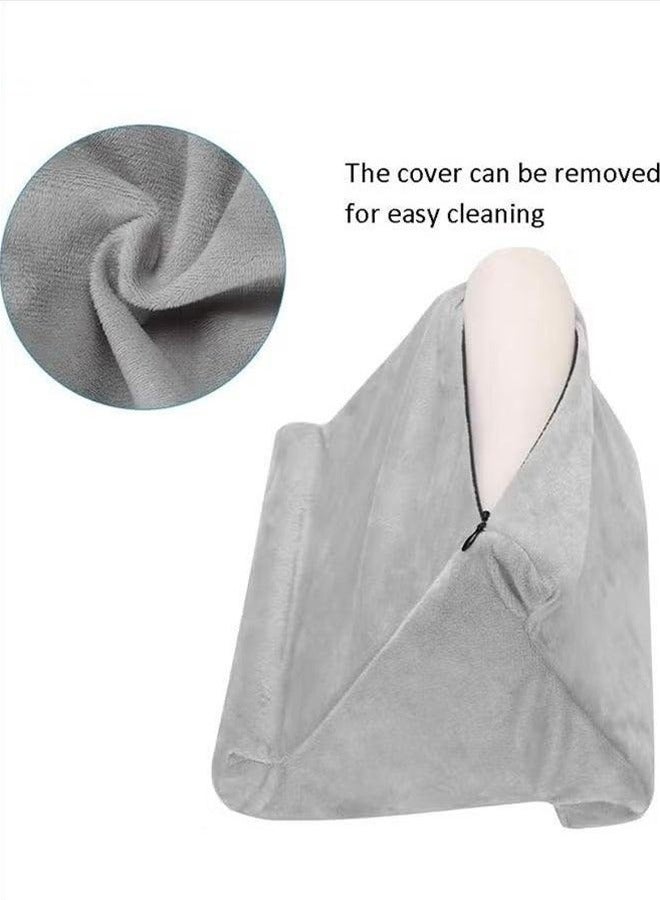 The Soft Pillow Is Ipad, The Multi-Angle Phone Pillow Pillow Holder, The Universal Ipad Tablet Computer Reading Stand Pillow Holder Is Ipad, Tablet Computer, Smart Phone, Gray - Image 2