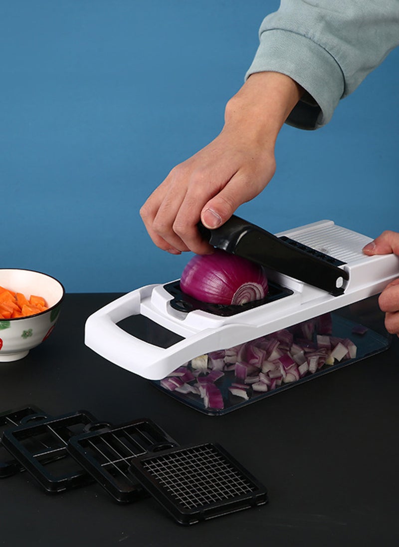 25-Piece Multifunctional Vegetable Chopper Cutter Slicer And Dicer Tool