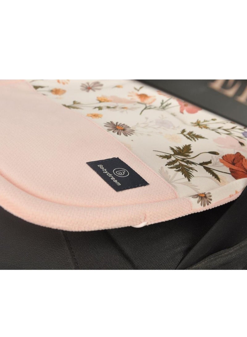 Babydream double sided stroller pad-Pink - Image 5
