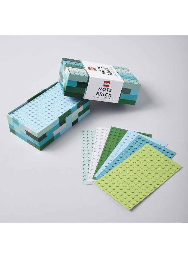 LEGO® Note Brick (Blue-Green)  - Image 4