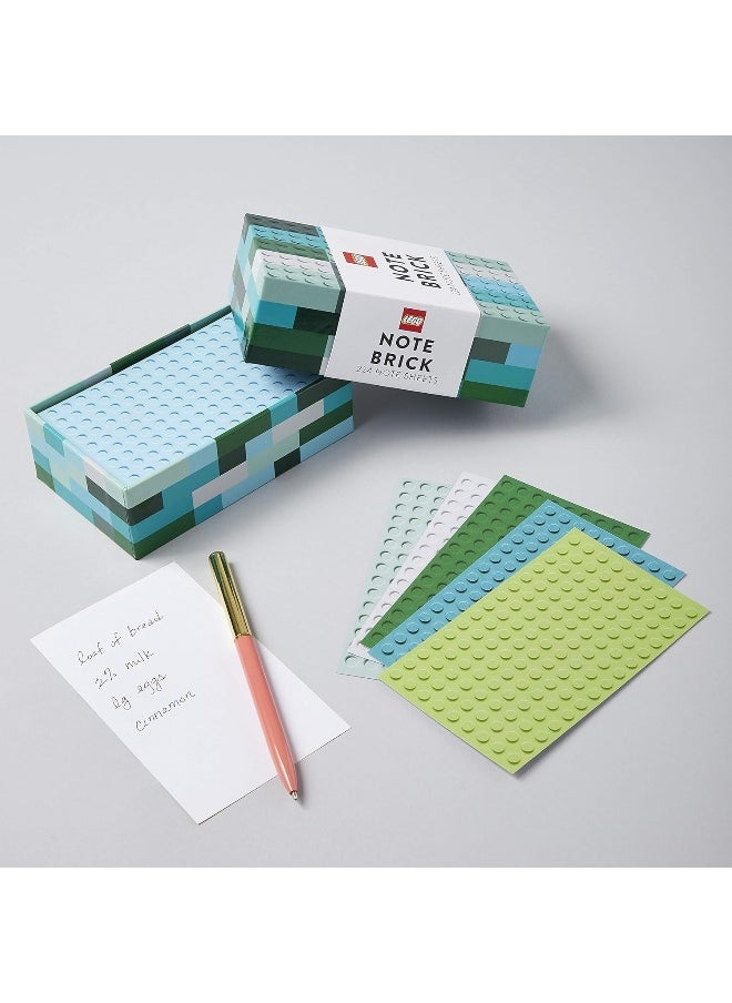 LEGO® Note Brick (Blue-Green)  - Image 3