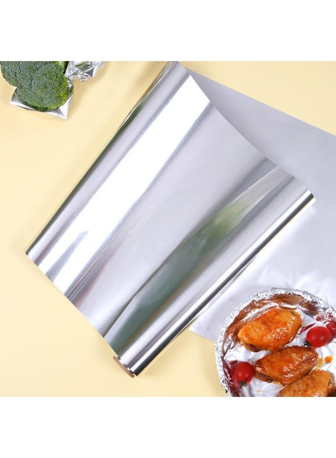 XiuWoo MO a large roll of tin foil 50M long and 45cm wide baking air fryer barbecue - Image 5