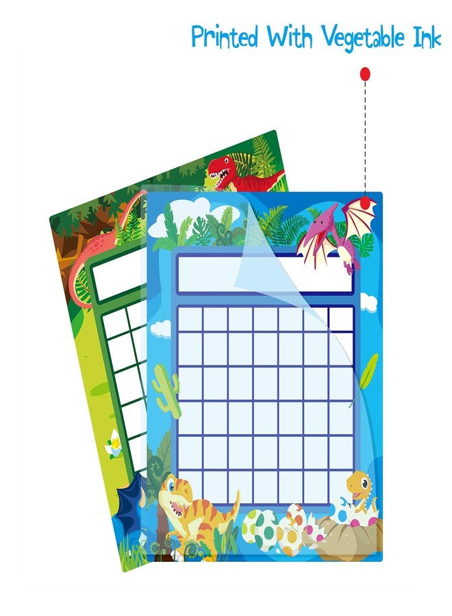 Gethelud 66 Pack Teacher Incentive Reward Chart Dinosaur World with 2024 Star Stickers - Image 3