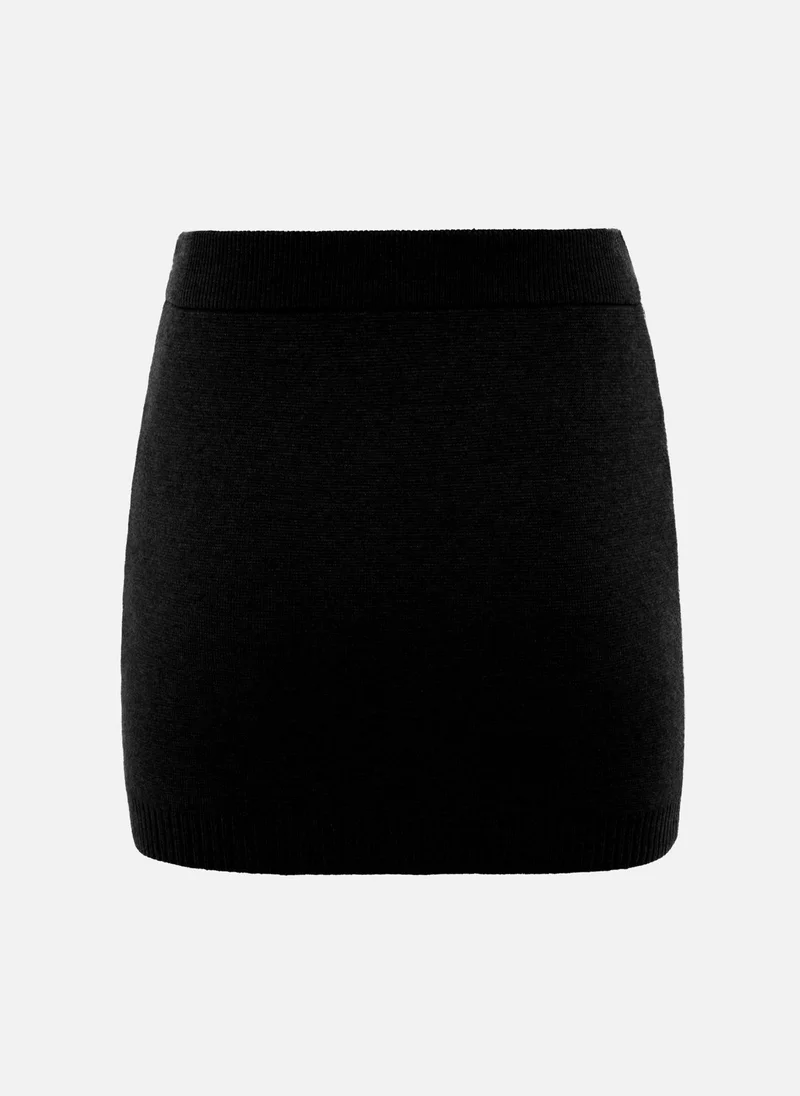 Lichi Straight mini jersey skirt
