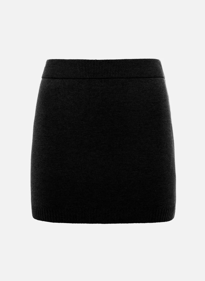 Lichi Straight mini jersey skirt