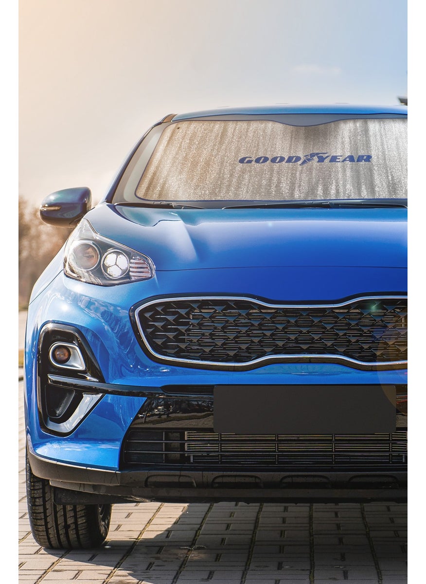 GOODYEAR - ANTI-UV CAR SUNSHADE 120 X 60 CM - Image 1