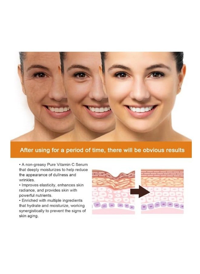 ZeroLuxury Vitamin C Serum for Face - Anti-Aging & Brightening Serum - Reduces Wrinkles & Dark Spots Remover -30ML - Image 5