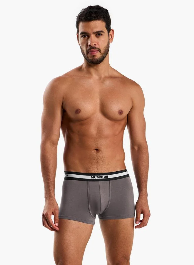 سبلاش فيڤ Men Printed Waistband Hipster Briefs - Pack of 3