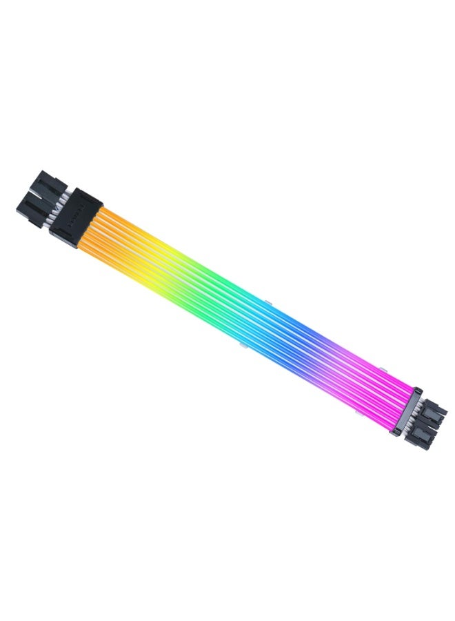 ليان لي كيبل تمديد طاقة لاسلكي بـ8 دبابيس من ستريمر (PW8-1W) - كيبل تمديد طاقة RGB قابل للعنونة - تحكم لاسلكي 2.4GHz - وحدة التحكم اللاسلكية غير متضمنة وهي مطلوبة. - Image 1